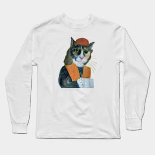 Musician Cat Leo Long Sleeve T-Shirt